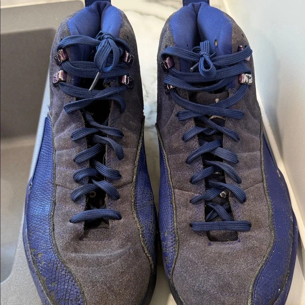 Air Jordan 12 Retro Deep Royal Blue men’s size 12 2016 see description for wear